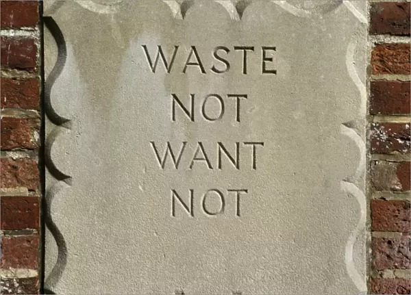 Waste not want not DP139382