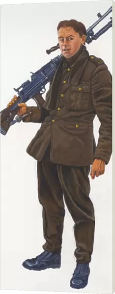 Second World War Gunner N080568