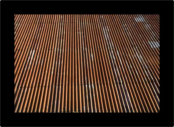 Corrugated iron roof DP032153
