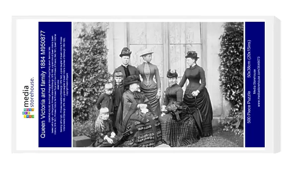 Queen Victoria and family 1884 M950877