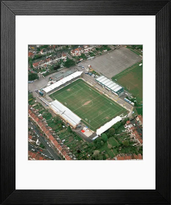 Framed Print : Memorial Stadium Print, Bristol Framed Print : Memorial Stadium Print, Bristol