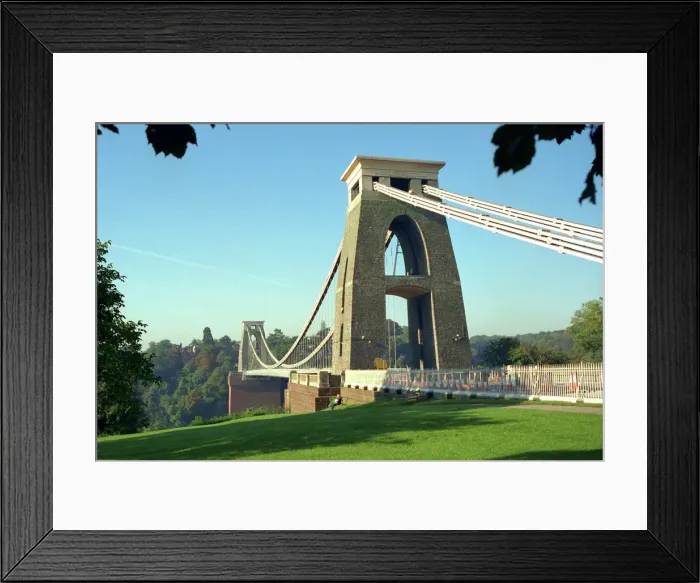 Framed Print : Clifton Suspension Bridge Print Framed Print : Clifton Suspension Bridge Print