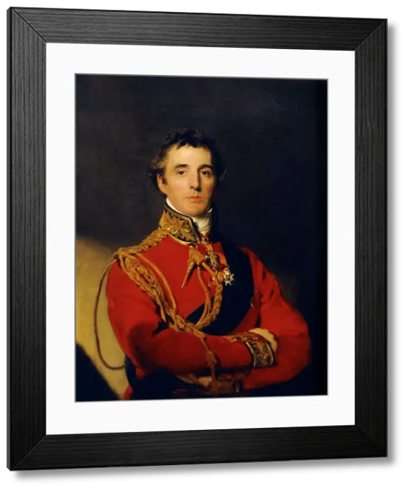 Framed Print : Print of the Duke of Wellington by Sir Thomas Lawrence Framed Print : Print of the Duke of Wellington by Sir Thomas Lawrence