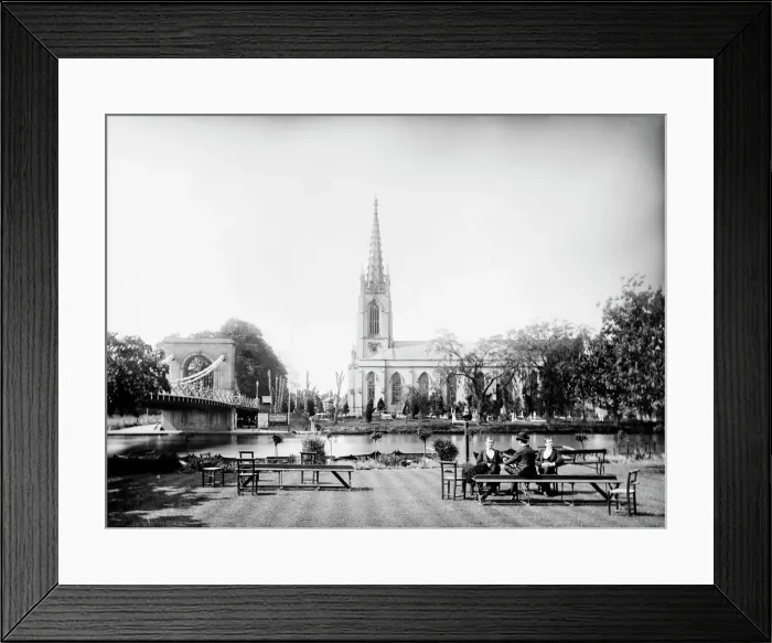 Framed Print : Print of All Saints Church, Marlow Framed Print : Print of All Saints Church, Marlow