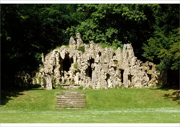 Grotto at Old Wardour Castle K951544