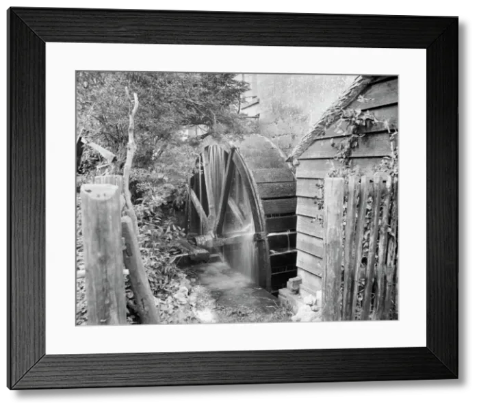 Framed Print : Waterwheel Print: Chipping Campden Mill Exterior Framed Print : Waterwheel Print: Chipping Campden Mill Exterior