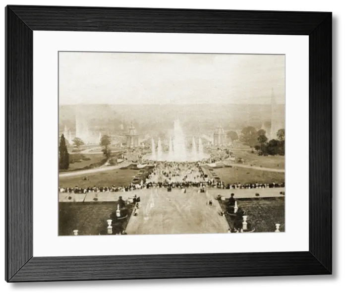 Framed Print : Crystal Palace Print, 1862 Framed Print : Crystal Palace Print, 1862