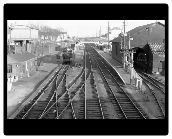 Evesham Station, Worcestershire, c. 1960