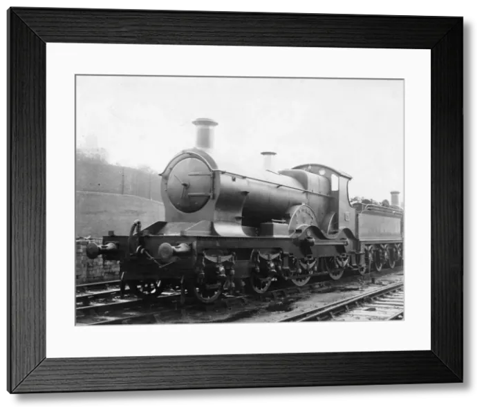 Framed Print : Print of Brunel 4-4-0 Armstrong class locomotive, built in 1894 Framed Print : Print of Brunel 4-4-0 Armstrong class locomotive, built in 1894