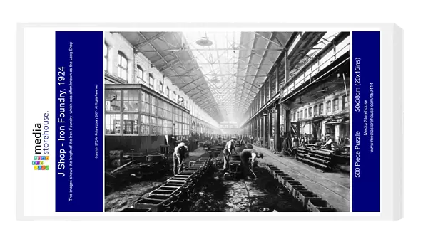 J Shop - Iron Foundry, 1924