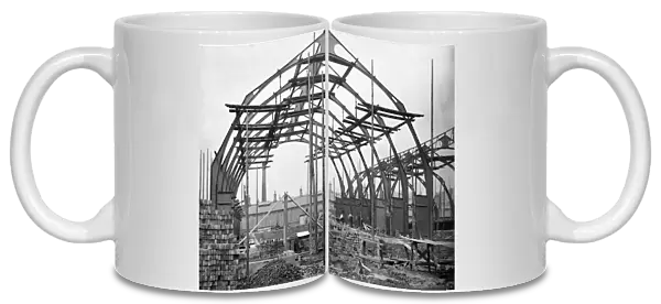 Construction of Medical Fund Society, Milton Road, c1891