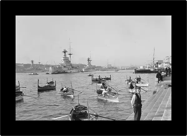 Dhaisas in Grand Harbour, Malta 1935