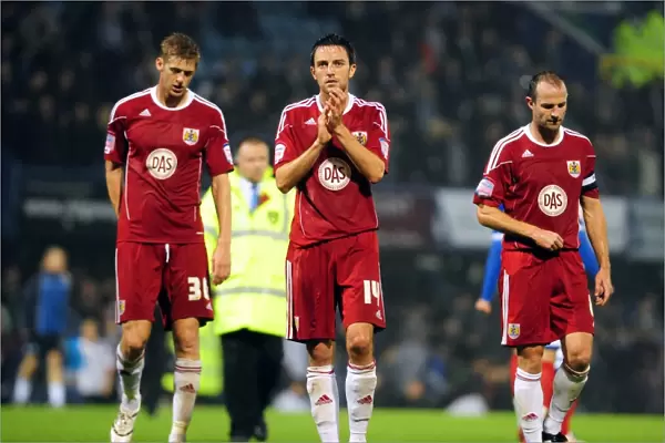 Cole Skuse's Emotional Tribute to Bristol City Fans at Fratton Park, 2010