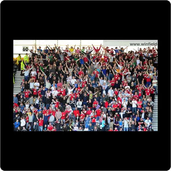 Pride and Passion: Bristol City Fans at Derby County Championship Match, 2011