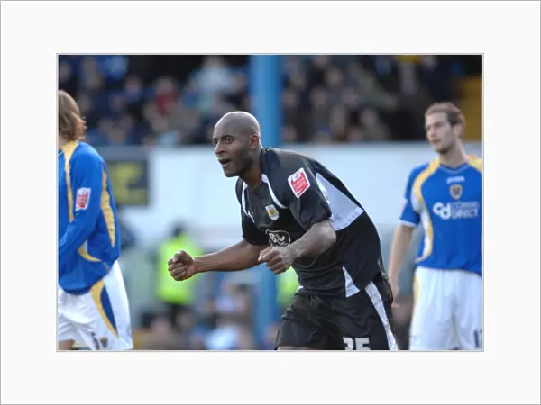Dele Adebola in Action: Cardiff City vs. Bristol City
