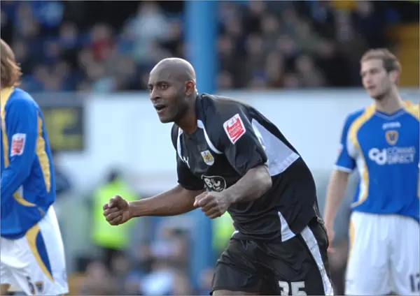 Dele Adebola in Action: Cardiff City vs. Bristol City