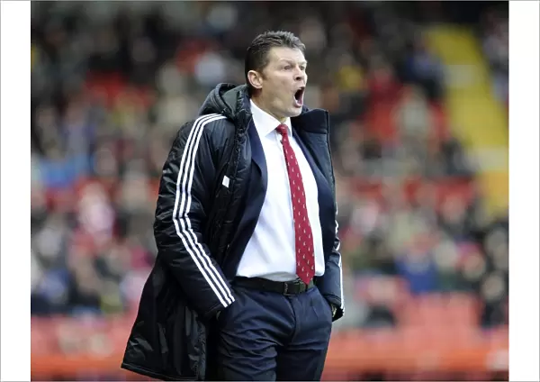 Steve Cotterill Leads Bristol City in League One Clash Against Walsall at Ashton Gate, December 2013