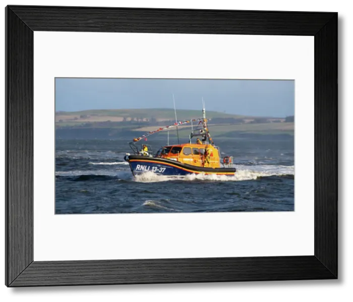Framed Print : RNLI Shannon Class Lifeboat Print Framed Print : RNLI Shannon Class Lifeboat Print