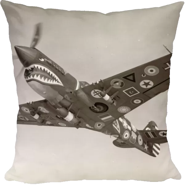 The 15, 000th Curtiss fighter, a P-40 Warhawk