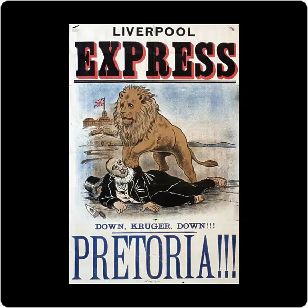 Poster, Liverpool Express, Down Kruger, Down