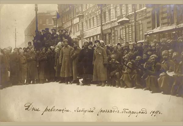 Revolutionaries - Petrograd, Russia 1917