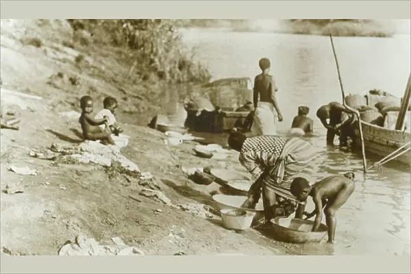 Nigeria - Washing by the River