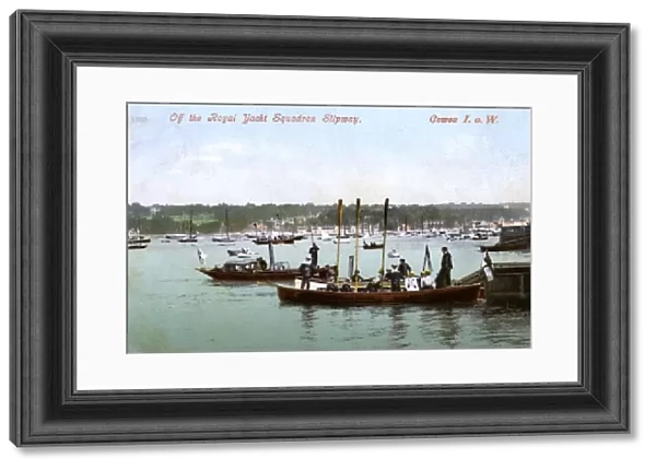 Cowes, Isle of Wight - Royal Yacht Squadron Slipway