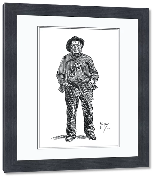 Whitby, Yorkshire - A portrait study of a Fisherman