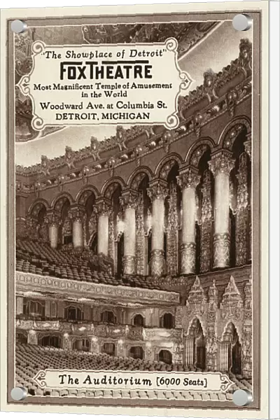 The Fox Theatre, Detroit, Michigan - The Auditorium
