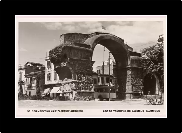 Thessaloniki, Greece - Triumphal Arch of Galetius