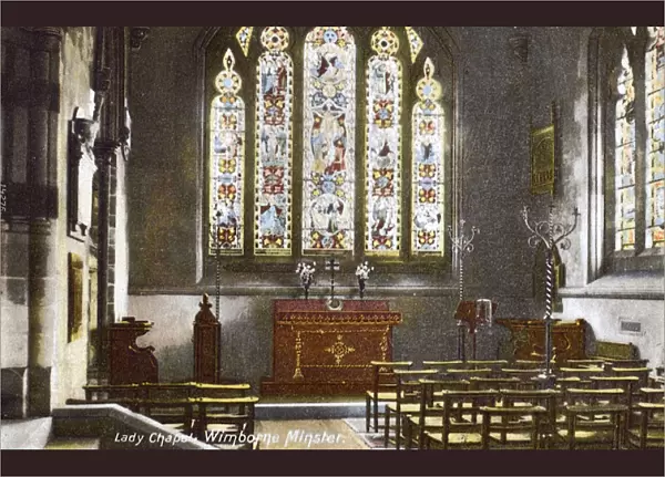 Wimborne Minster, Dorset - The Lady Chapel