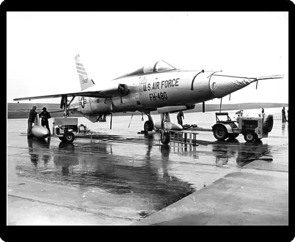 Republic F-105D Thunderchief, 60-0480, at Bitburg, Germa?