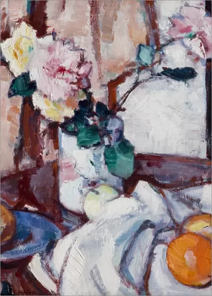 Roses. Peploe, Samuel John 1871-1935