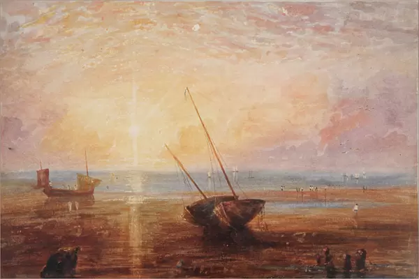 Sunset, in the style of Turner
