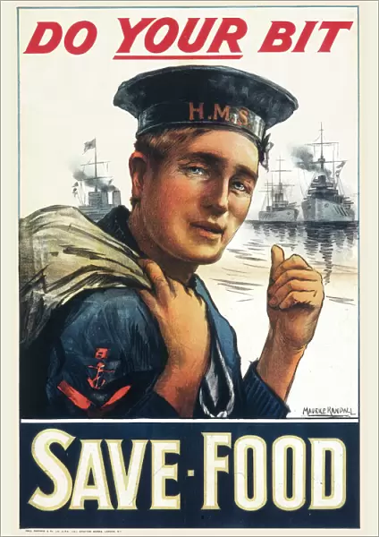 Save Food  /  Wwi Poster