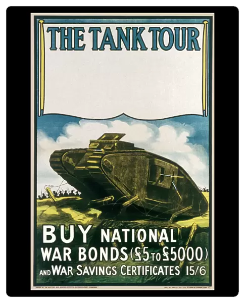 Tanks  /  War Bonds Poster
