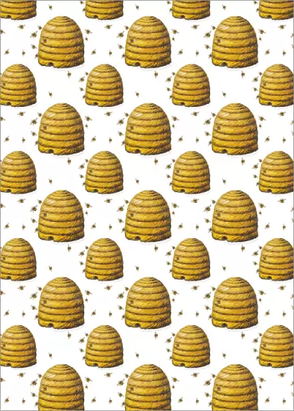 Repeating Pattern - Beehives