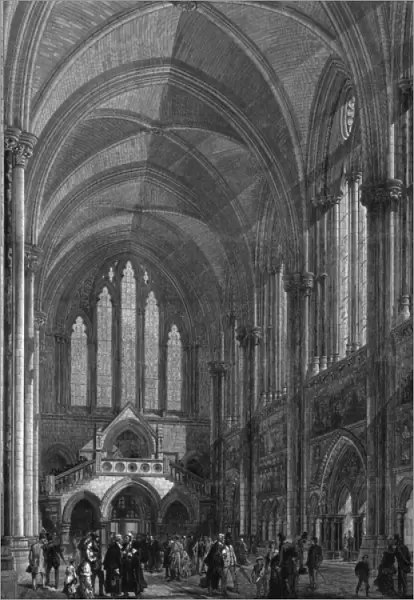 Central Hall of the Royal Courts of Justice, London, 1882