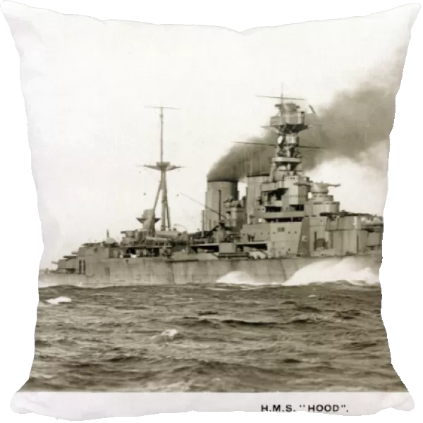 HMS Hood, battlecruiser Date: 1920s