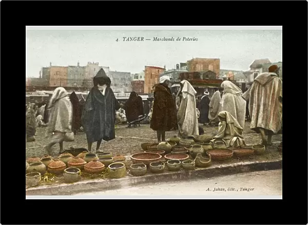 Pottery Seller - Tangiers, Morocco