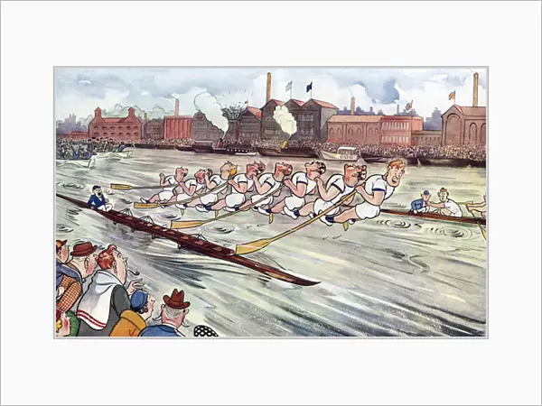 The Boat Race by Patrick Bellew