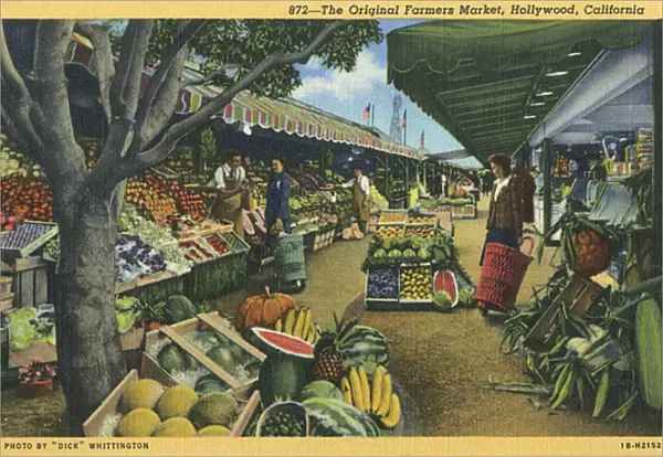 Original Farmers Market, Hollywood, California, USA