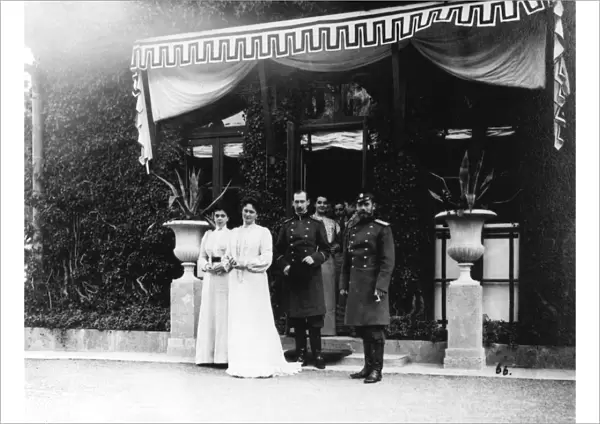Russian Royalty - Tsar Nicholas II with Family