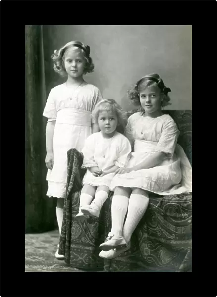 Princesses Theodora, Cecile & Margarita of Greece