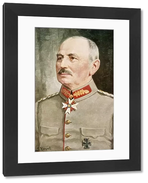 General von Kluck, German army officer, WW1
