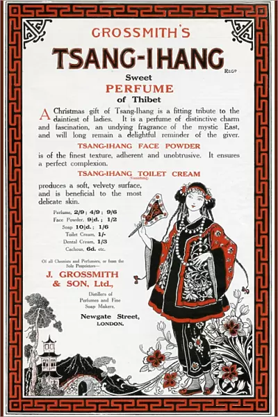 Advert for Tsang-Ihang perfume 1923