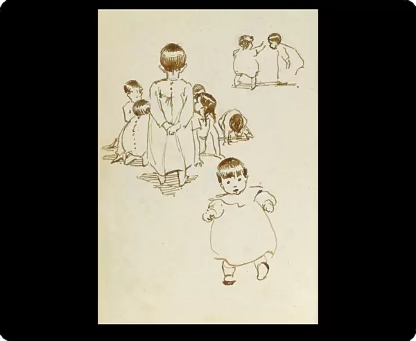 Sketches of children