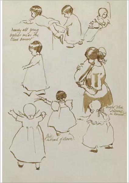 Sketches of children