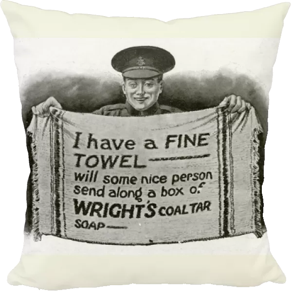 Advert for Wrights Coal Tar Soap WW1