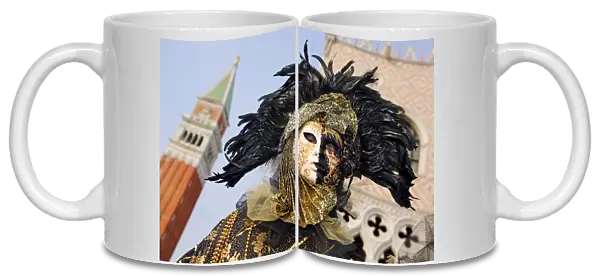 Person wearing Venice Carnival Costume
